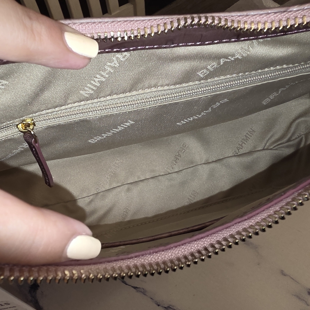 Brahmin Esme Shoulder Bag – Mellow Rose Melbourne-  Medium- Rare Color Find - Picture 10 of 12